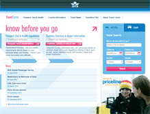 Tablet Screenshot of iatatravelcentre.com